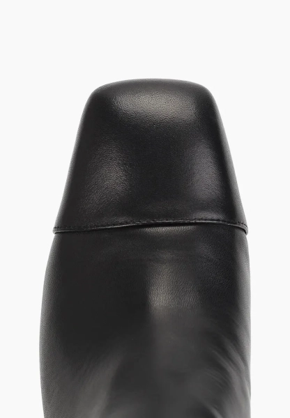 Ботильоны с квадратным мысом на маленьком каблуке SBALO, цвет: Черный M2310 купить онлайн