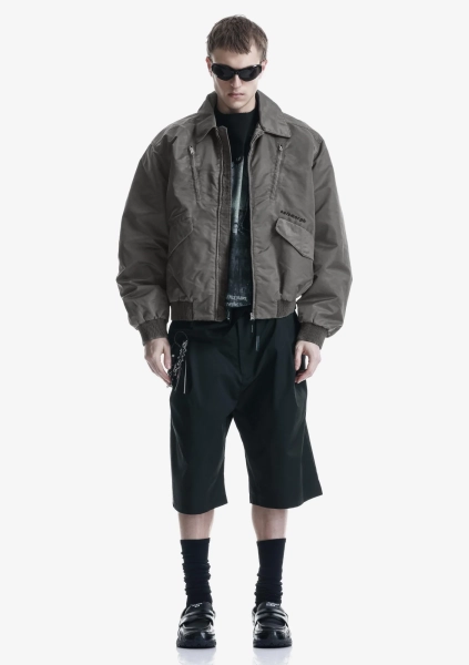 Куртка-бомбер KRAKATAU, цвет: серый, Qu568-33 купить онлайн