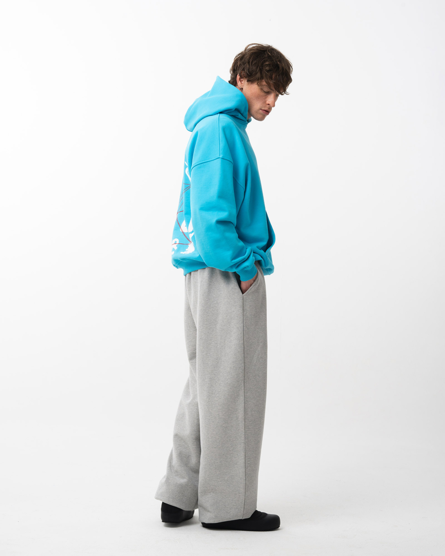 Худи Hoodie "Investigation" Brûler d'Amour, цвет: azure blue, BF2404C-3002-82 купить онлайн