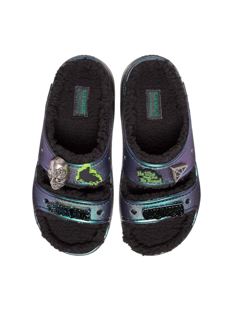 Пантолеты Crocs Harry Potter Cozzzy Sandal Blk shvetsov store, цвет: микс 209250-001 купить онлайн
