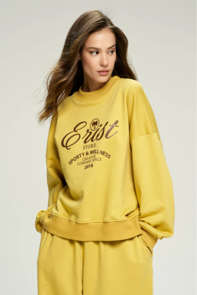 Свитшот Wellness Soft Yellow
