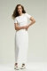 Платье Basic White Erist store, цвет: белый, НФ-00002744 купить онлайн
