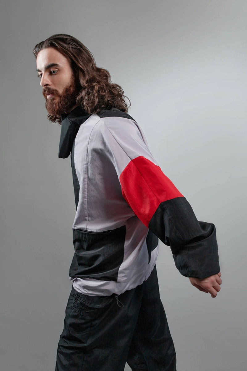 Ветровка Opa ZNWR, цвет: multicolor черный,  купить онлайн