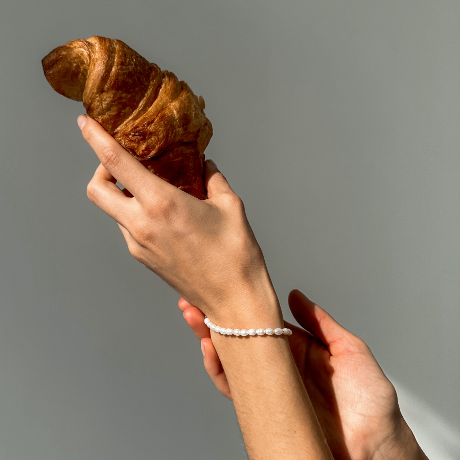 Браслет Линия из жемчуга The Reason, цвет: серебро, брс лайн жем купить онлайн