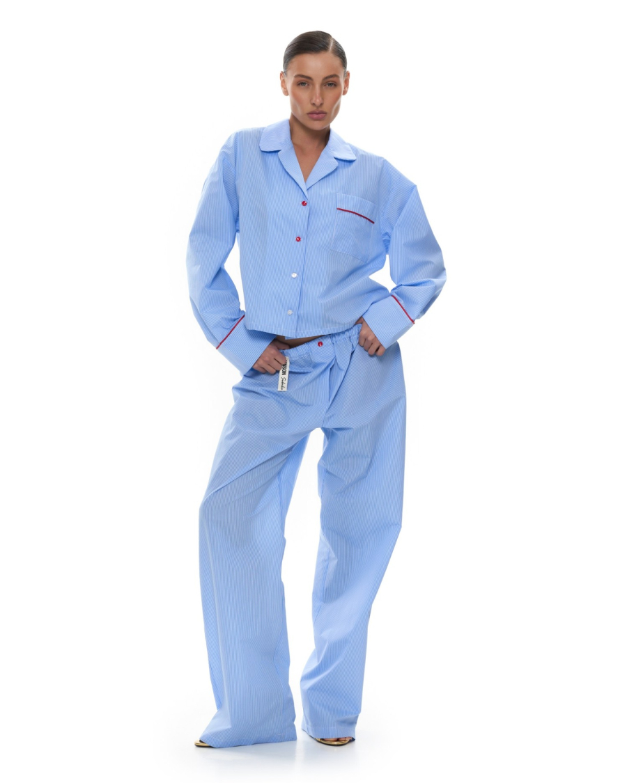 Пижама MAISON NY25 Suborbia, цвет: blue, 006374 купить онлайн