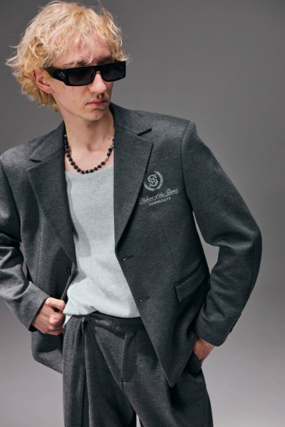 Пиджак клубный SCANDALIS, цвет: серый, Пиджак008а купить онлайн