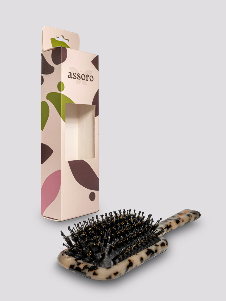 Расческа для волос ASSORO, цвет: гепард haircomb-gepard купить онлайн
