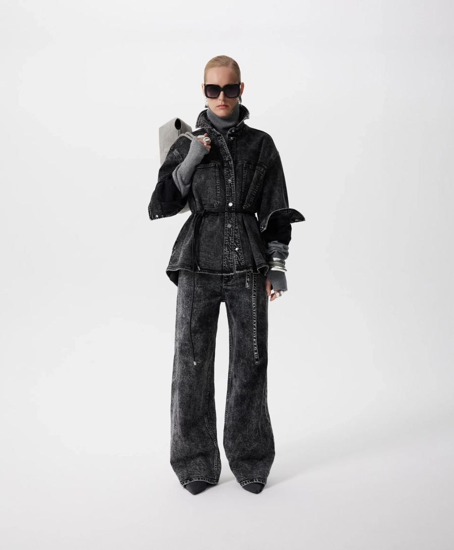 Куртка-рубашка GLVR, цвет: серый, 225G32GAC2301 купить онлайн