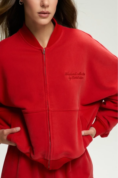 Бомбер Retro Red