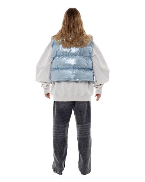 Жилет SPACE mini FW24 Suborbia, цвет: LIGHT BLUE, 01216 купить онлайн