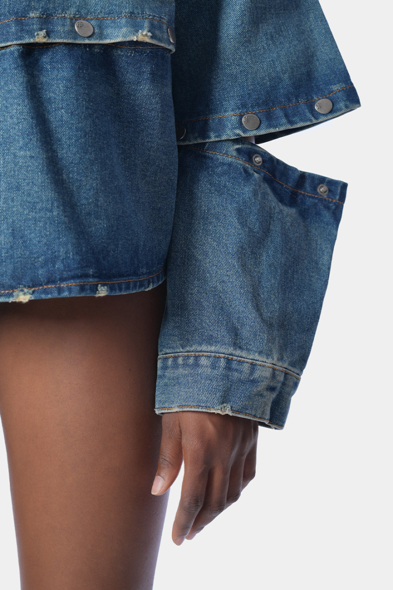 Куртка Denim qb A QUICK BUCK, цвет: blue,  купить онлайн