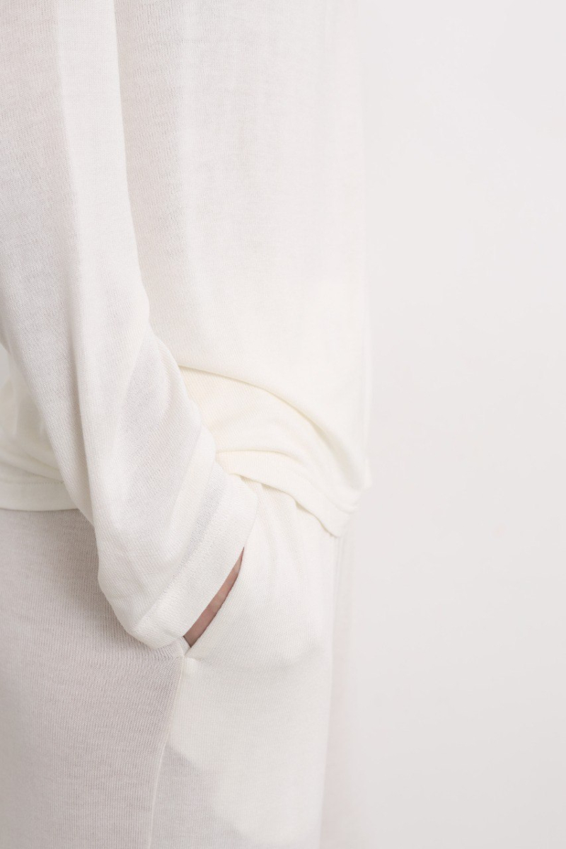 Лонгслив matchy white