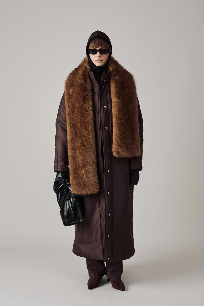 Пуховик MIA AIM, цвет: шоколадный, MIA458 купить онлайн