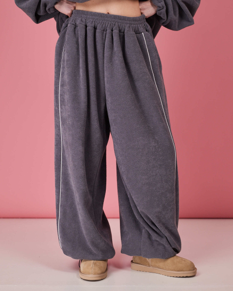 Костюм махра графитовый TABOO, цвет: темно-серый, Cos01 купить онлайн