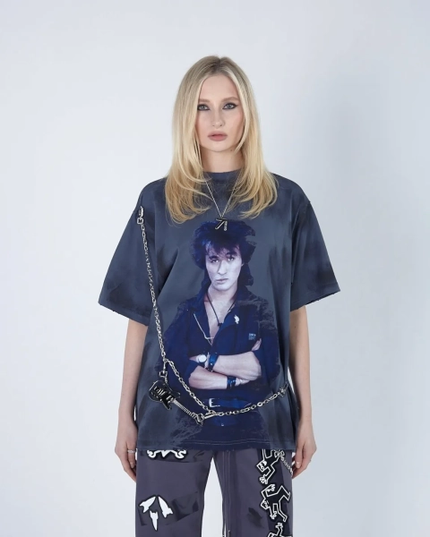 Футболка KINO TSOY PARIS GREY ASIA ST 71, цвет: серый, Ast71.kino-tt-tsoy-grey купить онлайн