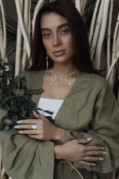 Чокер "Щедрая Вселенная" Bud in love, цвет: позолота, 4289101 купить онлайн