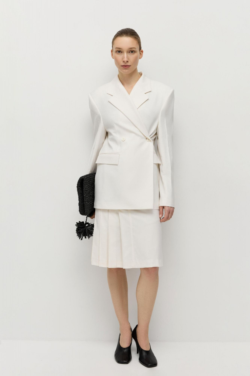 Жакет двубортный AROUND, цвет: серый, 2525_25TWVE01 купить онлайн