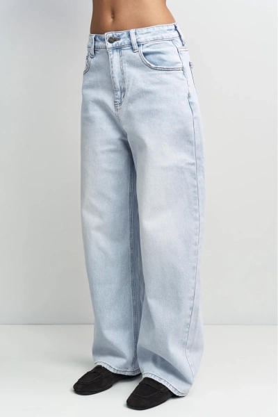 Джинсы свободные Erist store, цвет: голубой, НФ-00003366 купить онлайн