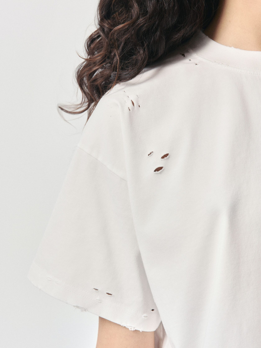 Футболка Священный архив NAIPACHE, цвет: белый, 2611005000 купить онлайн