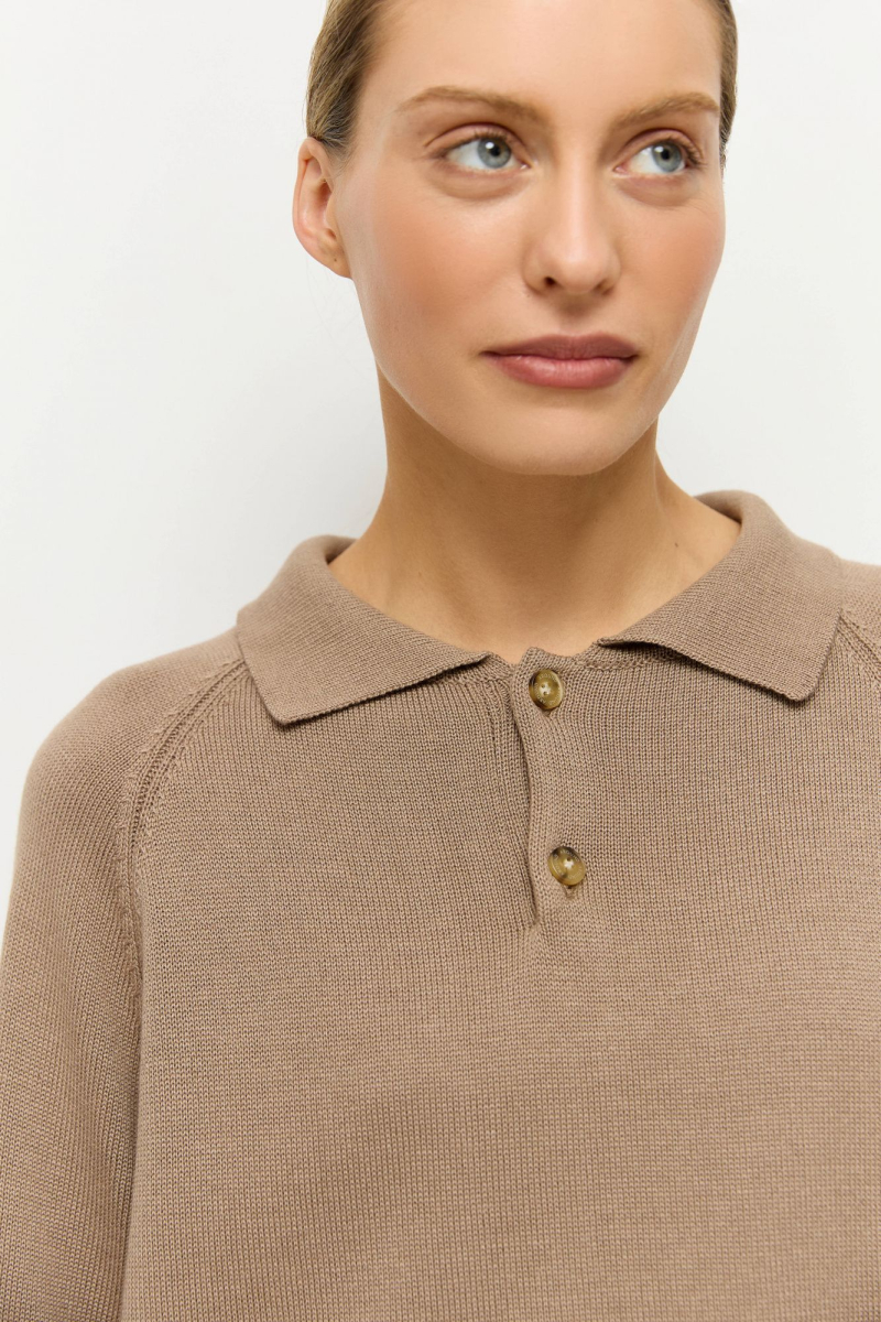 Поло для него и для нее AROUND, цвет: бежевый, 219_130CA02 купить онлайн