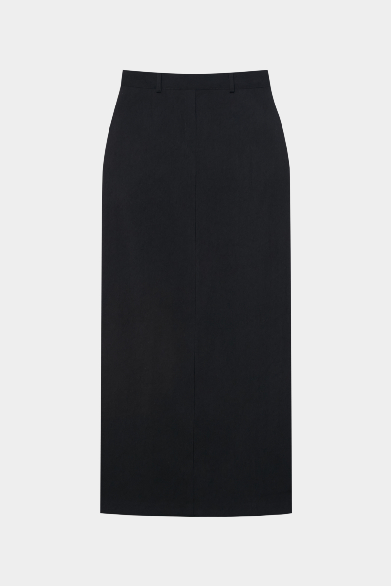 Юбка макси прямого силуэта