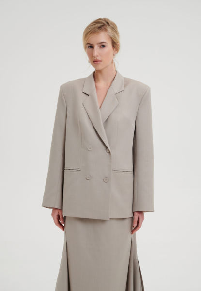 Двубортный жакет