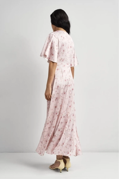 Платье в цветочек Erist store, цвет: розовый, НФ-00003579 купить онлайн