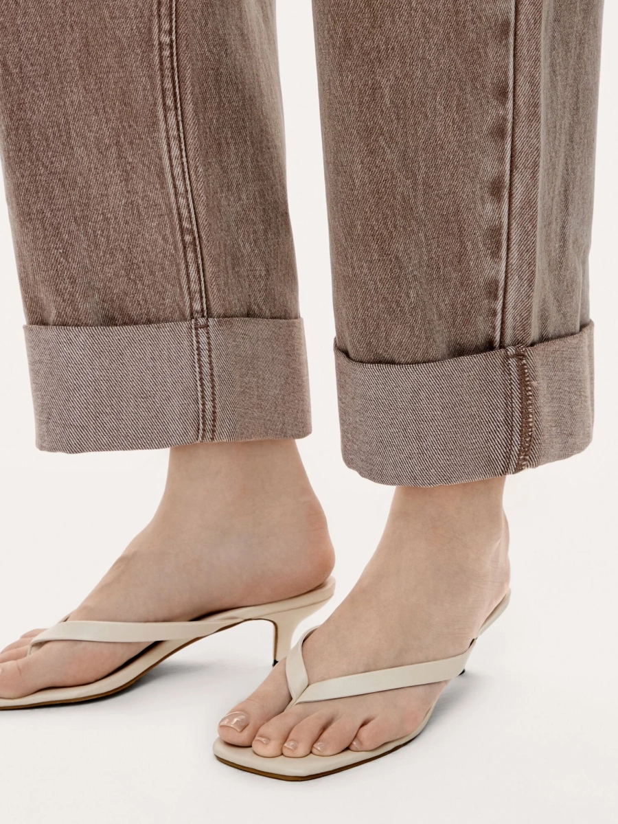 Женские джинсы с манжетами MUTED, цвет: светло-коричневый, 904825.WJNS0008_Light-brown купить онлайн