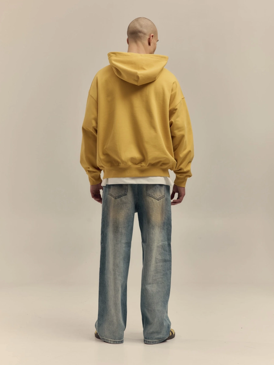 Худи Classic Full-Zip Hoodie NAIPACHE, цвет: Желтый,  купить онлайн