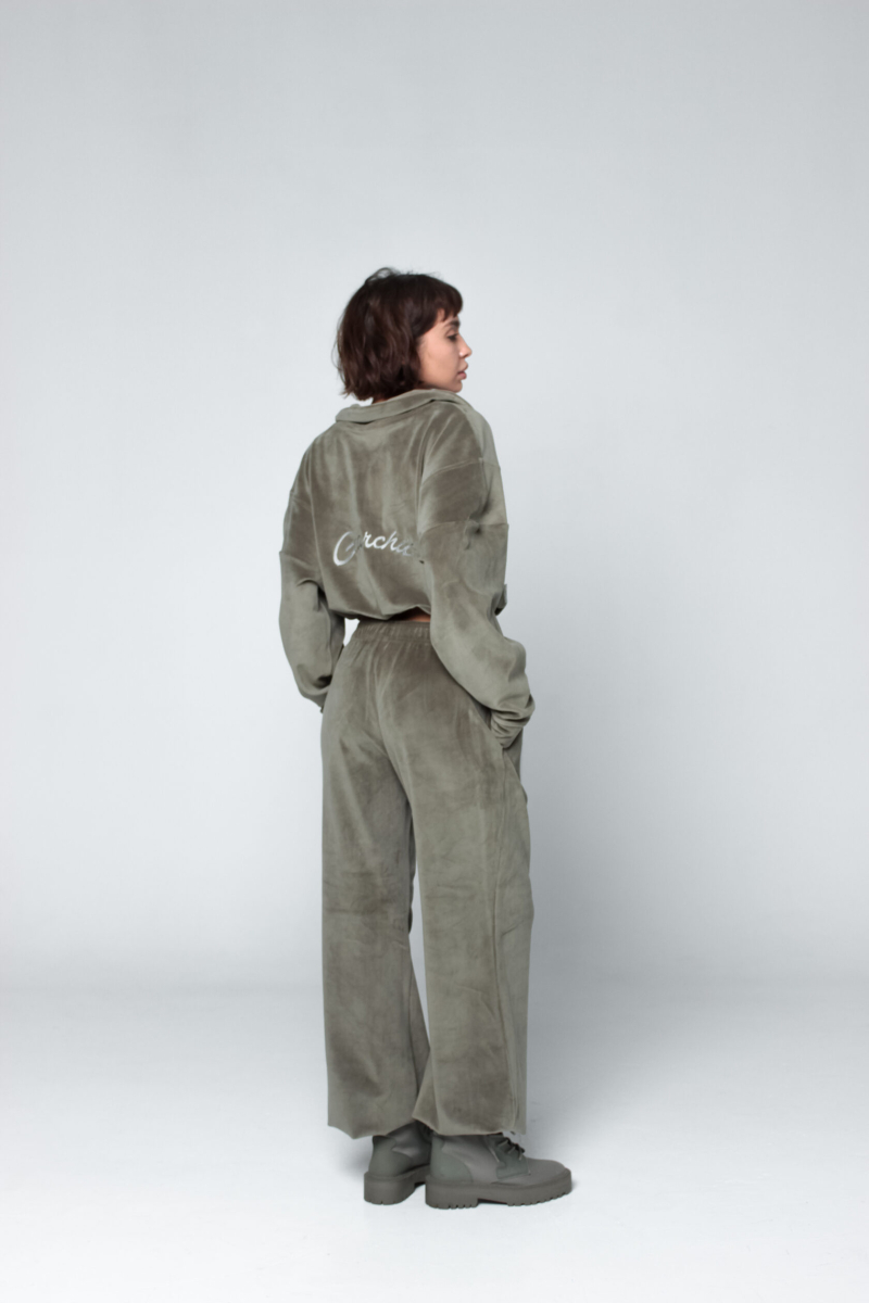 Брюки Velour SPECIAL GARCHIT, цвет: olive, GARVelBrKh купить онлайн