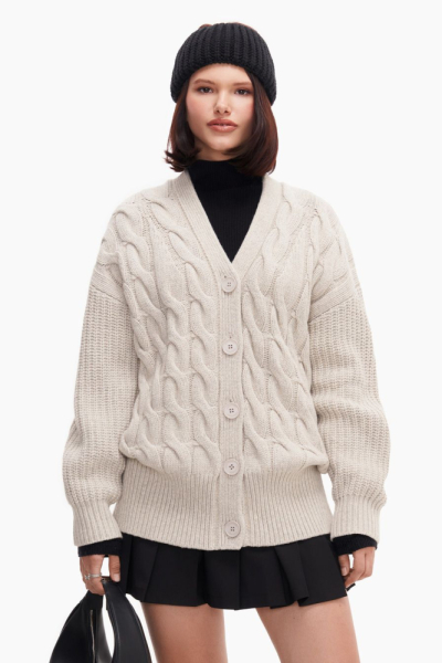 Кардиган из смесовой шерсти