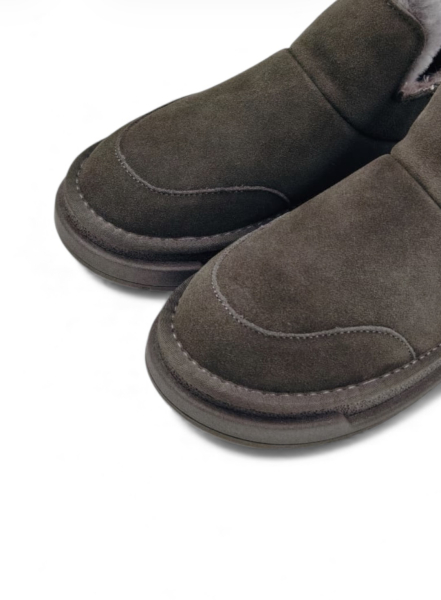 Угги из натуральной замши GRANDERA, цвет: коричневый  купить онлайн