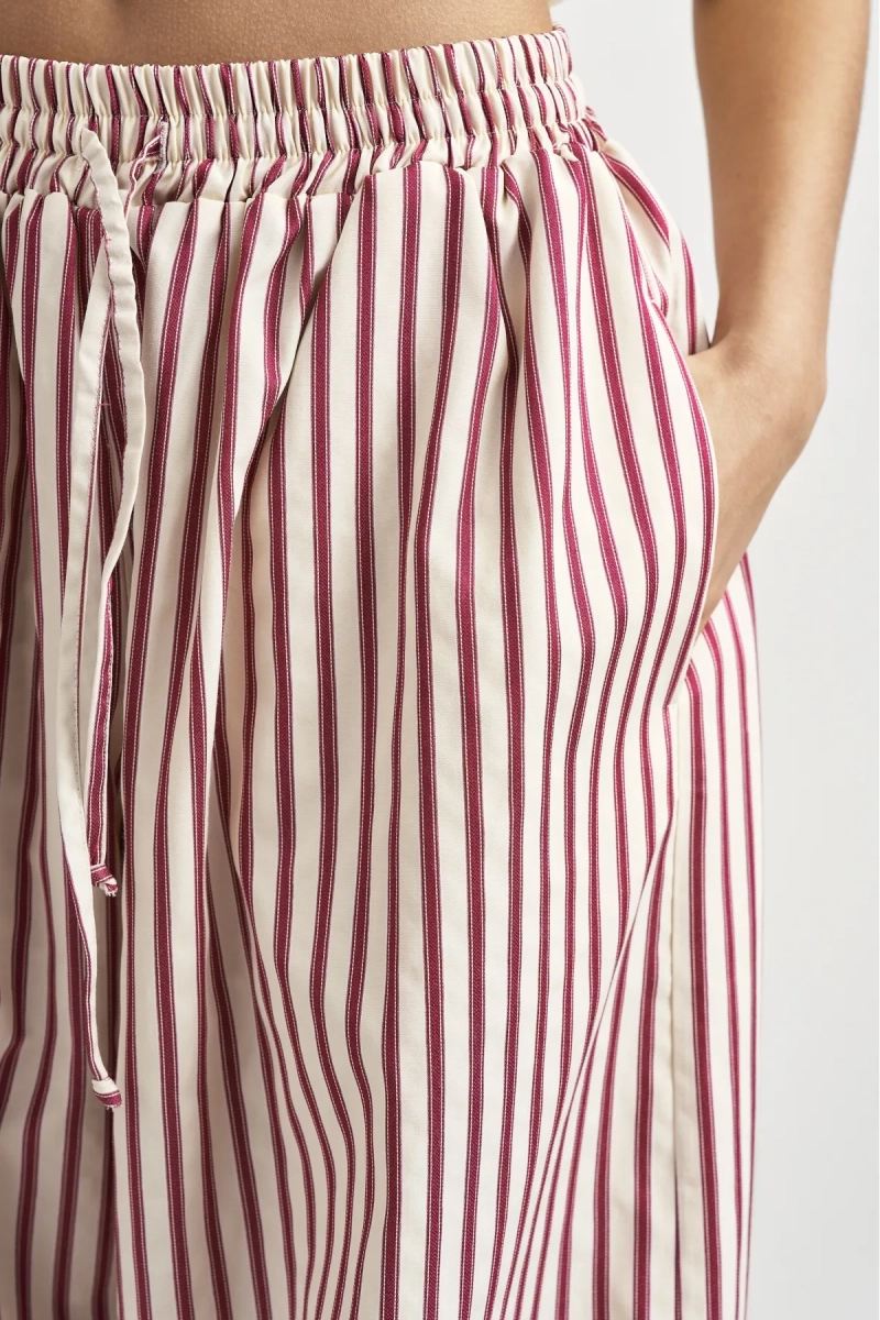 Брюки-алладины в полоску в цвете Бежевый Erist store, цвет: бежевый, НФ-00003519 купить онлайн