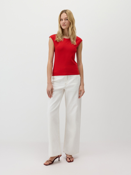 Футболка-топ Conso, цвет: красный, PF 260414 - красный купить онлайн