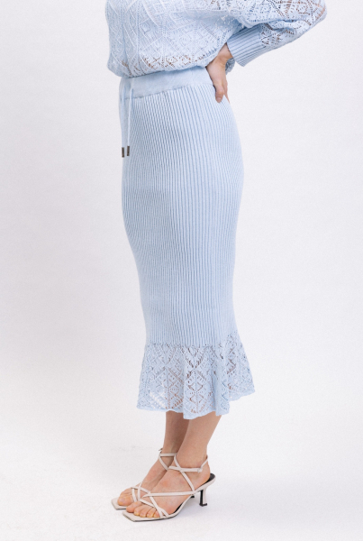Юбка Capri CREATORÉ, цвет: голубой 07-CT06006/5 |новая коллекция купить онлайн
