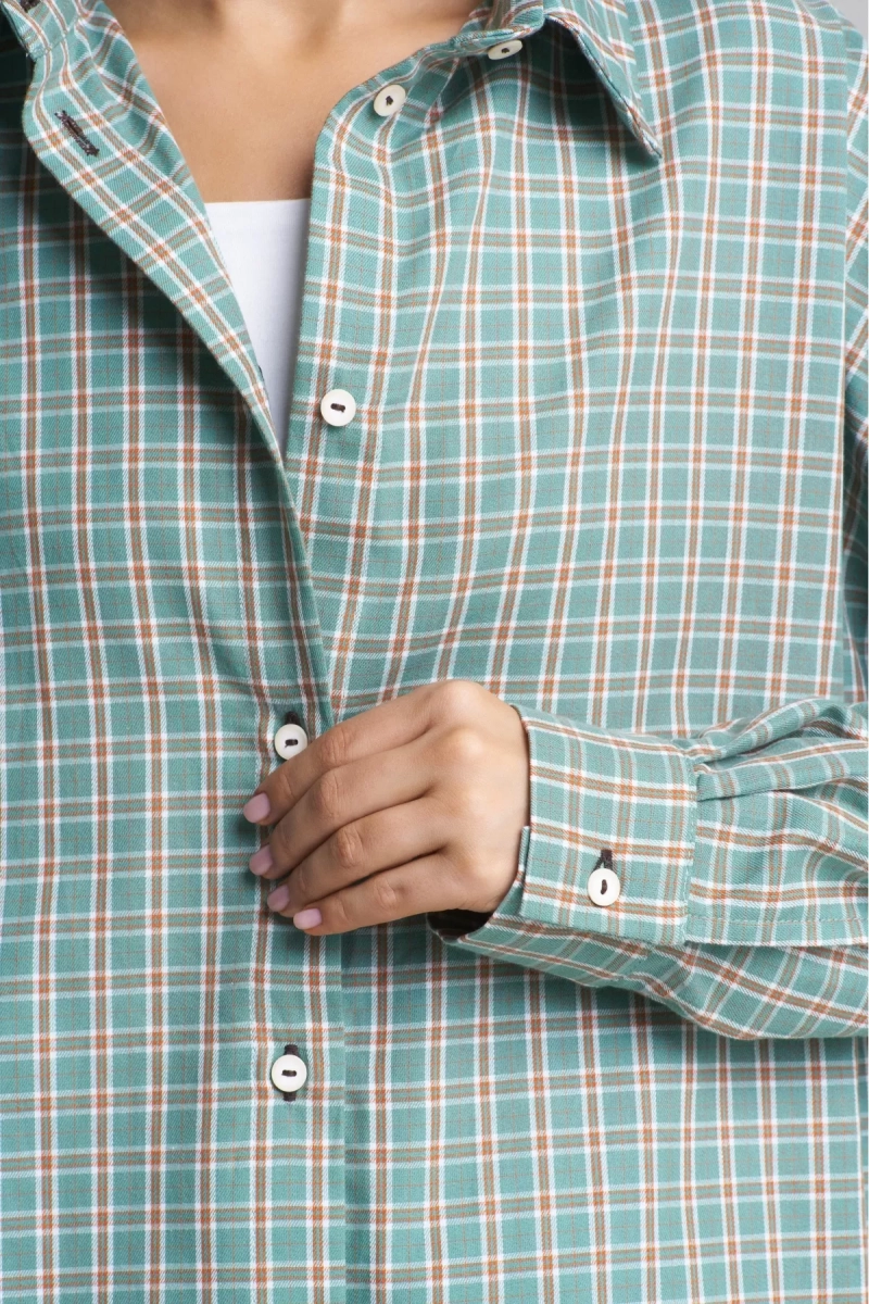 Костюм Summer в клетку Turquoise Erist store, цвет: бирюзовый НФ-00002464 |новая коллекция купить онлайн