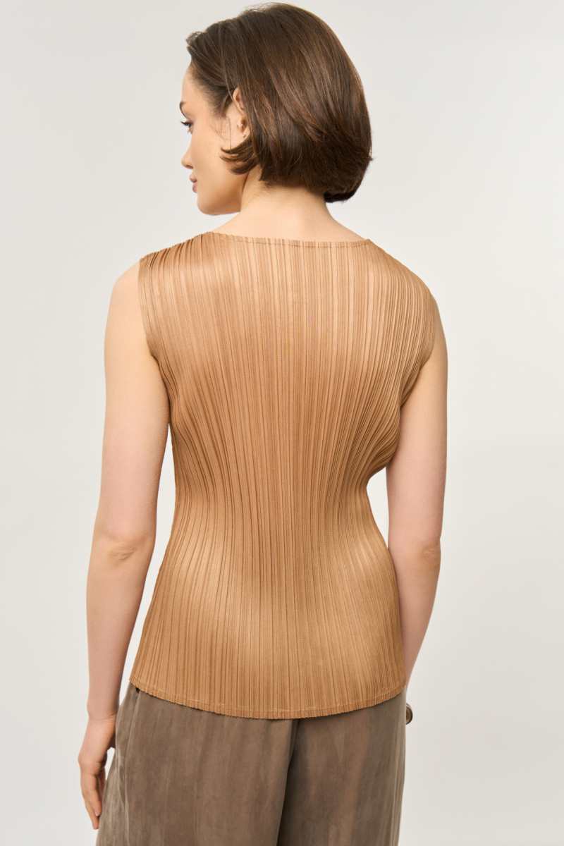 Топ плиссе Josi FASHION REBELS, цвет: бежевый, FR24SS1TP100W200BG купить онлайн