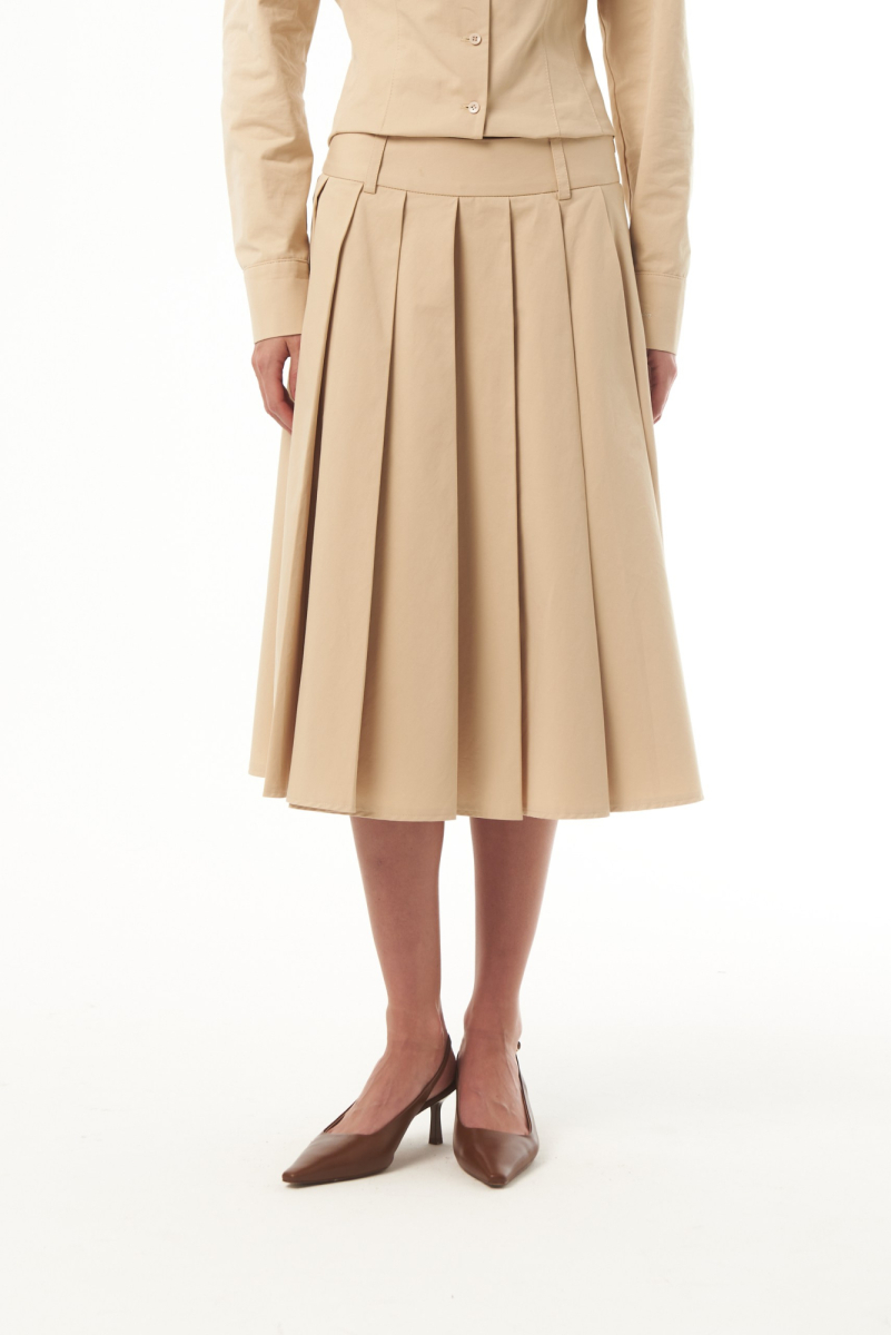 Юбка со складками