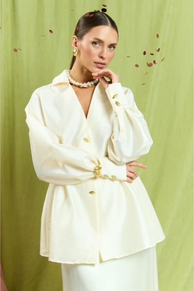 Блуза из тафты