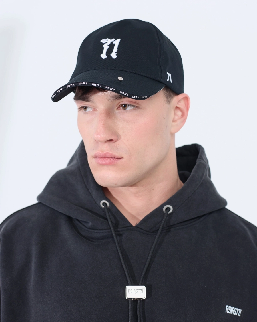 Бейсболка 71 Новая Версия ASIA ST 71, цвет: Черный Ast71.nv-cap-black купить онлайн
