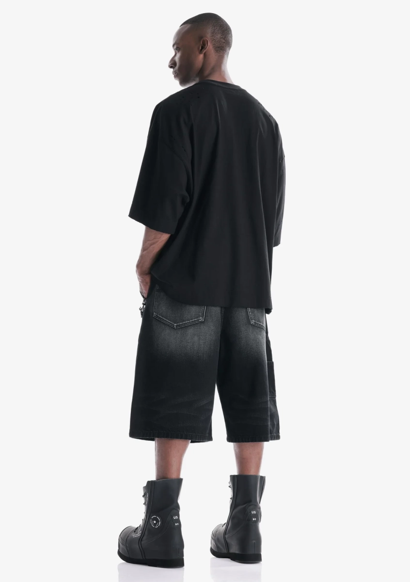 Удлинённые шорты KRAKATAU, цвет: Черный, Rm232-1 купить онлайн