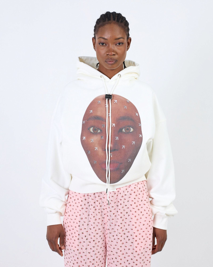 Худи LUNA FACE 495GR WHITE