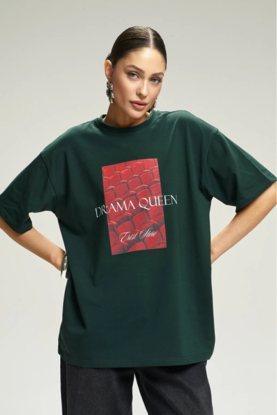 Футболка Dramma Queen Green