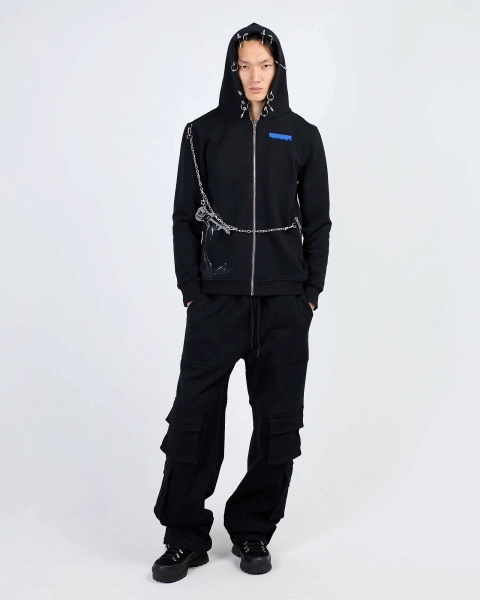 Худи ZIP KINO 2ND RELEASE BLACK ASIA ST 71, цвет: Черный, AST71.KINO-HOOD-ZIP-2ND купить онлайн