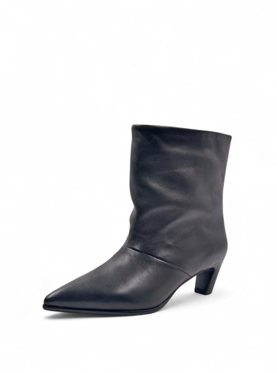 Ботильоны демисезонные из натуральной кожи GRANDERA, цвет: Черный 25119-675/1/r (874) купить онлайн