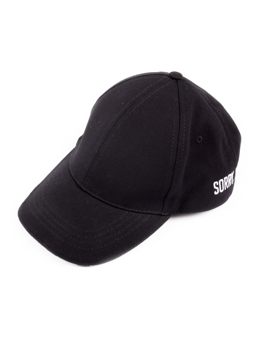 Кепка DOUBLE BLACK LOGO SORRY, I’M NOT, цвет: Черный ASJvBBVtjrxCoG67XrfEN2 купить онлайн