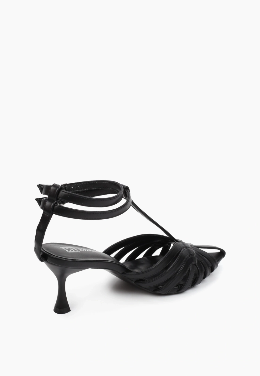 Босоножки с ремешками SBALO, цвет: Черный Sf172 купить онлайн