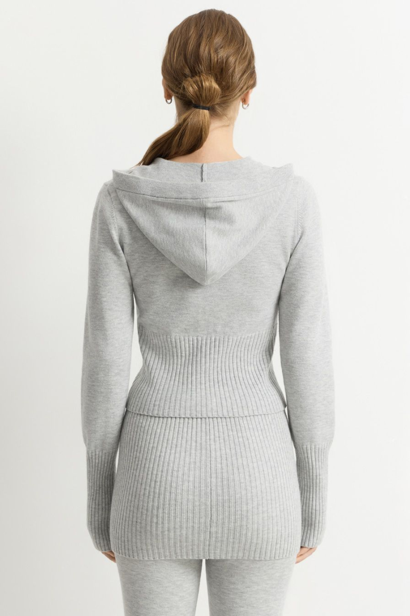 Худи с застежкой-молнией TOPTOP, цвет: серый, TT.050.15829.800 купить онлайн