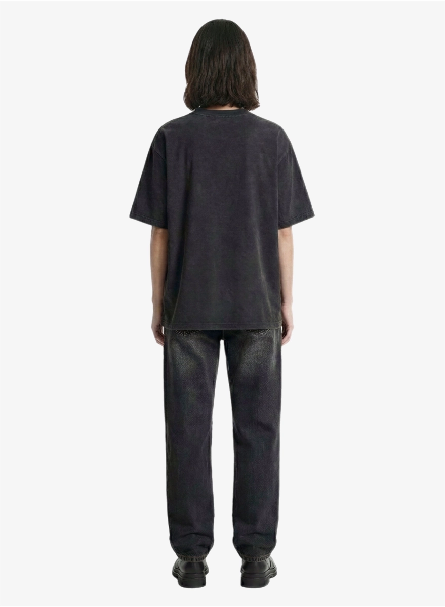 Футболка с принтом F | ABLE, цвет: Черный, TSHRT-FBL-CRX-RLXD-BLCK купить онлайн