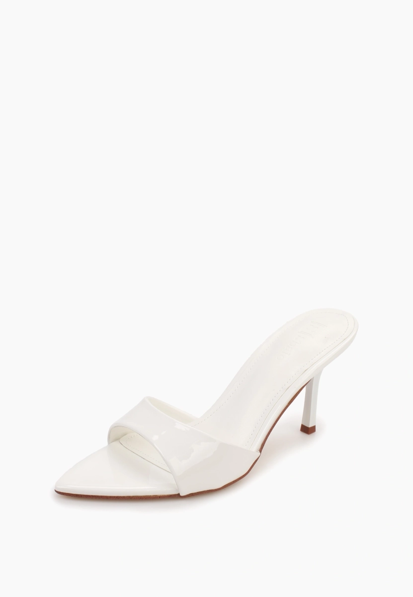 Мюли лаковые SBALO, цвет: белый SF191-8 купить онлайн